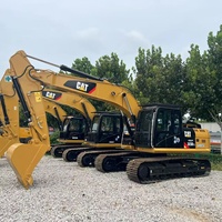Excavator Bekas Jepang Cat323D2L 95% Baru, 23 Ton, Excavator Crawler Besar Bekas 23 Ton dengan Mesin dan Pompa Inti, Dijual