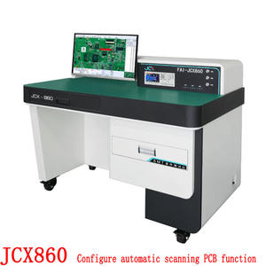 最初のPCBボードFAI SMD JCX860 JCX830用の高速プログラミングシステムを備えたSMTインテリジェントな最初の円形検査機 - Product Image 2