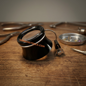 Loupe grossissante irrégulière en acier inoxydable SUNTOOLS/STIPL 328 (Punjab) avec service de fabrication d'échantillons pour la testation de gemmes et la fabrication de bijoux - Product Image 4