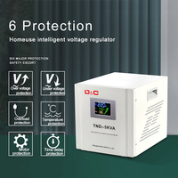 Stabilisateur de régulateur de tension monophasé entièrement automatique D & C 3KW/5KW/8KW/10KW pour la maison
