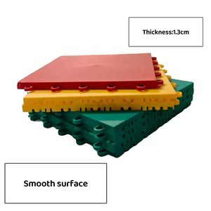 Plancher sportif suspendu à emboîtement, antidérapant, absorption des chocs, dalles de sol en PVC pour patinage à roulettes, terrains multi-usages intérieurs - Product Image 3