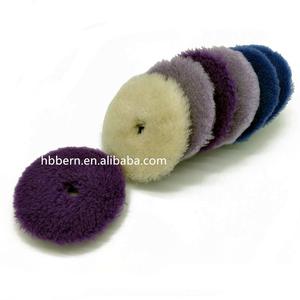 New Arrival 5 <span class=keywords><strong>inch</strong></span> len Pad mật độ cao cừu <span class=keywords><strong>Buffing</strong></span> CR Pad len đánh bóng pad cho xe đánh bóng - Product Image 6