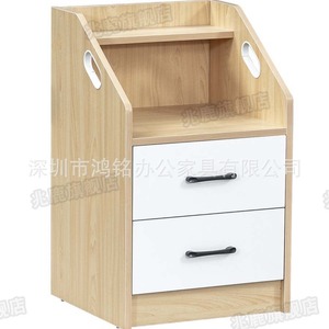 Manual Nursing Bed Wooden <b>Single</b> Elder Care Hospital Bed Stainless Steel Frame With Wheels - Product Image 4