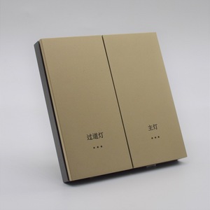 Interruptor inteligente Zigbee Tuya, botón grande, cable neutro y de fase, relé de 16A, grabado personalizado gratuito W49 - Product Image 1