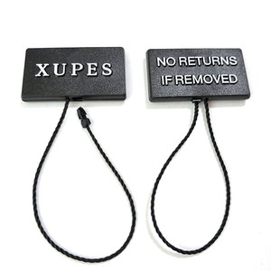 Grosir <span class=keywords><strong>Tag</strong></span> kunci garmen plastik logo timbul 3D kustom untuk JAM sepatu - Product Image 6