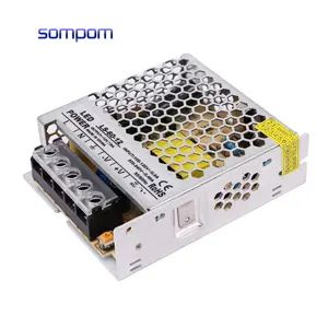 OEM/ODM 1A 2A 3A 5A 10A 20A 30A 40A 50A 5V 12V 24V 36V 48V Tira de luces LED CCTV Fuente de alimentación conmutada delgada