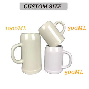 Jarra de café de porcelana clásica personalizada con ASA 1 litro de cerámica alemana Alemania Munich Oktoberfest taza de cerveza grande - Product Image 3