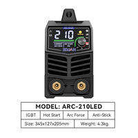 Soudeuse à arc MMA antiadhésive ZOJAN IGBT 4,8KW/9KW 20-140A 110/220V IP21S Nouveau cycle de travail 60% Garantie 1 an