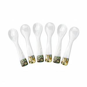 Handmade Modern Style Mother of Pearl <b>Coffee</b> <b>Spoon</b> Caviar <b>Spoons</b> Dessert <b>Spoon</b> Wholesale from Vietnam - Product Image 1