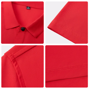 Camisa de Manga Corta <span class=keywords><strong>Azul</strong></span> Marino de Poliéster con Cuello Abierto, Bolsillos Delanteros con Parche y Dobladillo Curvo, Ajuste Delgado, OEM ODM 2025 - Product Image 5