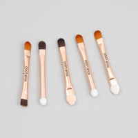 Nouveau pinceau fard à paupières personnalisé de haute qualité pinceaux de maquillage professionnels en gros pinceaux de maquillage à double tête
