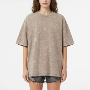 เสื้อยืดคอกลมผู้หญิงผ้าฝ้าย 100% ลดราคาพิเศษ สกรีนลายได้ตามต้องการ เป็นมิตรต่อสิ่งแวดล้อม สไตล์ลำลองใส่สบายทรงหลวม เหมาะกับหน้าร้อน แฟชั่นสตรีทแวร์ - Product Image 1