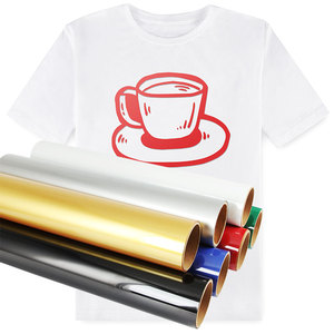 Rouleaux de vinyle thermiques d'étiquettes HTV de qualité coréenne, étiquettes en vinyle pour vêtements, transfert de chaleur, avec des mauvaises herbes et des coupes faciles, vente en gros - Product Image 2