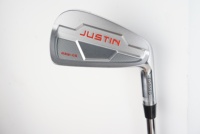Ensemble de fer à repasser de golf en acier 1020 carbone fraisé CNC pour hommes OEM avec tige en acier et poignée en caoutchouc.