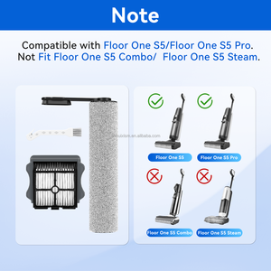 Rouleau de brosse et filtre adaptés aux pièces de rechange d'<span class=keywords><strong>aspirateur</strong></span> sec et humide sans fil <span class=keywords><strong>Tineco</strong></span> <span class=keywords><strong>Floor</strong></span> <span class=keywords><strong>One</strong></span> <span class=keywords><strong>S5</strong></span>/ <span class=keywords><strong>S5</strong></span> <span class=keywords><strong>Pro</strong></span> - Product Image 2