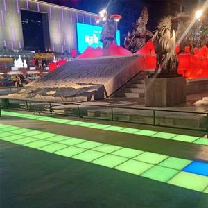 Personnalisé extérieur 3W IP67 <span class=keywords><strong>verre</strong></span> dépoli LED brique lumière carré changement <span class=keywords><strong>de</strong></span> couleur encastré <span class=keywords><strong>sol</strong></span> LED carrelage finisseur lumière <span class=keywords><strong>pour</strong></span> les planchers - Product Image 5