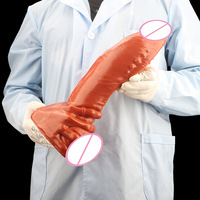 Dilatateur anal extra-large sans œufs, en forme de bourgeon de rose, pour entrée arrière, masturbateur massif, jouet de plaisir pour adultes, énorme godemiché