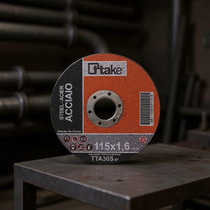 TTAKE ใบเจียรแบบแบน 180x22.23 มม. สำหรับตัดและเจียรเหล็ก - Product Image 3