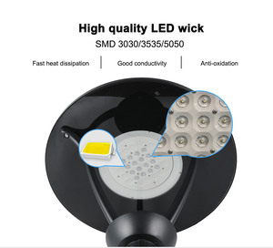Lampe de jardin LED CHZ, installation facile, 30W, IP65, pour petit jardin, CE ROHS - Product Image 4
