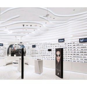 Kính mát hiển thị đứng trường hợp sàn Kính mát hiển thị tủ kính mắt kính hiển thị tủ - Product Image 6