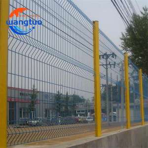 Clôture transparente en treillis soudé 3D, panneaux et poteaux de clôture en treillis métallique pour jardin, panneau de clôture en treillis métallique 3D - Product Image 5