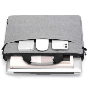 Étui pour <span class=keywords><strong>ordinateur</strong></span> <span class=keywords><strong>portable</strong></span> personnalisable et durable de 13, 14 et <span class=keywords><strong>15</strong></span> <span class=keywords><strong>pouces</strong></span> - <span class=keywords><strong>Sac</strong></span> à main imperméable pour affaires unisexe, <span class=keywords><strong>sac</strong></span> pratique - Product Image 3