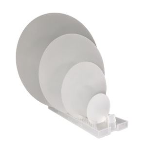 Hoge Zuiverheid Saffier Substraat Wafer Diameter <span class=keywords><strong>2</strong></span> "<span class=keywords><strong>3</strong></span>" 4 "5" 6 "8" Inch 430 650 1000μm Dikte Saffier Wafer Voor Halfgeleider - Product Image 1