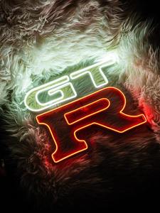 GTR Car Logo Multi-Color Neon Sign IPX3 Waterproof LED <b>USB</b> Powered Wall Mount for Mall & Home Decor Car Enthusiast Gift - Product Image 4