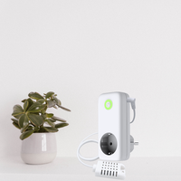 Termostato Inteligente KW600 en Oferta, Control por Aplicación Wifi, para Sala de Estar, Ecológico, Antiinflamable, PC