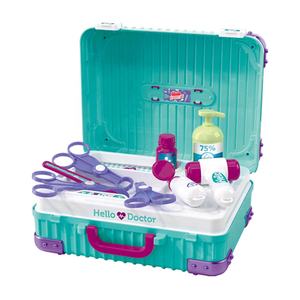 Ensemble de jeu de <span class=keywords><strong>docteur</strong></span> interactif avec kit médical portable lumineux et sonore dans la conception de <span class=keywords><strong>valise</strong></span> jouet de jeu de rôle pour enfants - Product Image 4