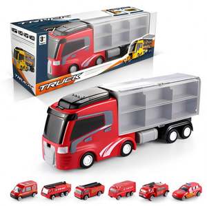 Camioneta de Juguete a Escala 1:50, Modelo Personalizado de Plástico Fundido a Presión, Miniatura de Joy City Farm Van Toysrunner, Unisex para Niños - Product Image 6