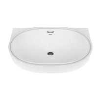 Wastafel Keramik Persegi Minimalis Modern Smart-Clean Satu Lubang Bawah Meja Bersertifikasi EU CE LW596RB/1535B/1536B