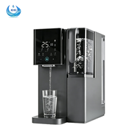 Purificateur d'eau RO de comptoir à chauffage instantané, système de filtration par osmose inverse, distributeur d'eau potable portable avec affichage TDS