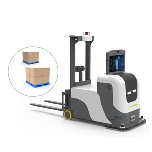 Transpalettes <span class=keywords><strong>électrique</strong></span>s AGV automatisés à guidage laser, directement de l'usine, avec <span class=keywords><strong>recharge</strong></span> automatique pour entrepôt continu sans personnel - Product Image 1