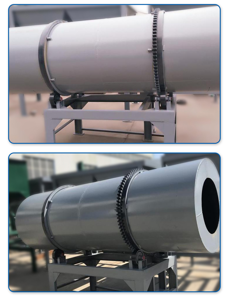 XDEM Rotary Coating Machine Compound Fertilizer Granule Coating