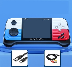Consola de Juegos Arcade Retro Portátil <span class=keywords><strong>G9</strong></span> Directo de Fábrica, Joystick, 666 Juegos Todo en Uno, Batería de 1200 mAh, Resolución de 640x480 - Product Image 5