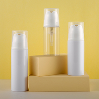 T0906-G SHUNXU grosir pabrik spot botol plastik Pembersih Wajah botol busa mousse tekan putih