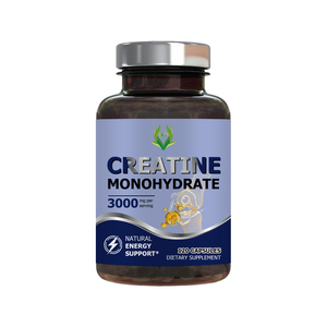 Private Label <b>Creatine</b> Monohydrate Capsules 3000MG Recovery Energy Strength Endurance Support Athletic Performance for Men Women - Product Image 1