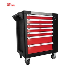 Professional 7 <b>Drawers</b> Roller Tool Sets Box Storage Tool <b>Trolley</b> With Car Repair Herramientas Tools - Product Image 2