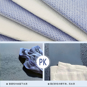 Chiffon de nettoyage en microfibre pour verre et voiture 30x30cm super absorbant sans peluches - Product Image 3