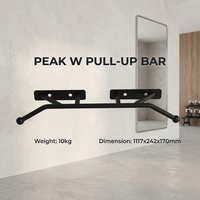 Barre de traction murale en forme de W ProCircle Heavy Duty avec poignées multiples pour la musculation à domicile