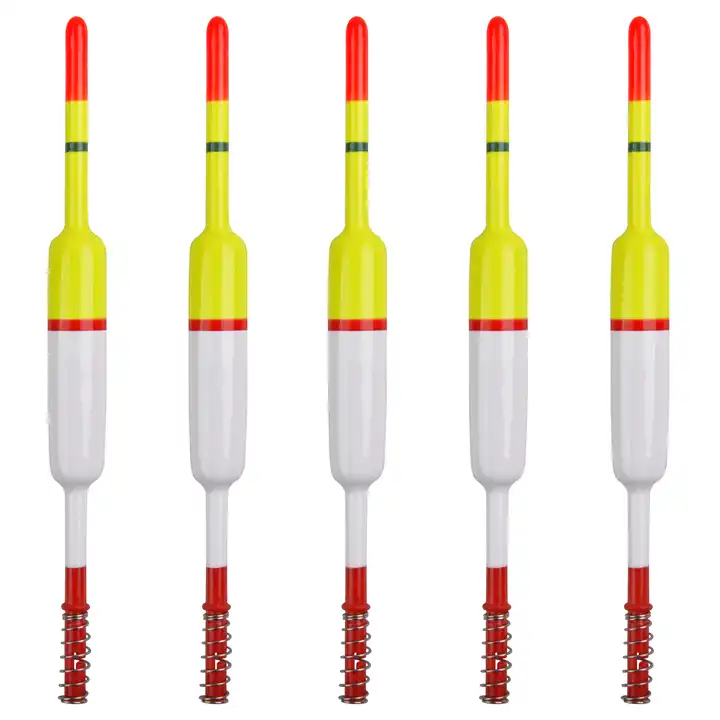 wood fishing floats bobbers spring fixed