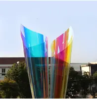 HOHOFILM Holographic Decorative Iridescent Window Film Adhesive