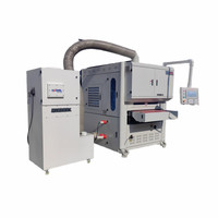Machine de polissage d'ébavurage d'outil d'arrondi d'angle de tôle de 1000mm pour les feuilles de métal découpées au laser