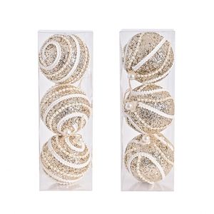 Nouveauté transfrontalière : Boules de Noël créatives avec sequins exquis pour suspendre à l'arbre ou décorer les fenêtres - Product Image 1