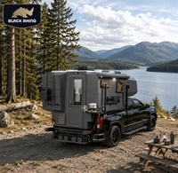 Camper de pick-up standard australien, en aluminium, pour Toyota Hilux Isuzu D Max, adapté aux terrains accidentés