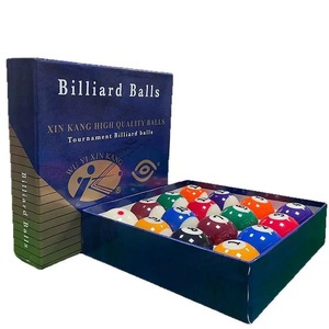 YANMEIYA Bola de Billar de Resina Elegante Diamante Negro Estándar Chino Ocho 8 Bola de Cristal Grande Bola Blanca de Una Sola Cara para Snooker en Oferta - Product Image 6