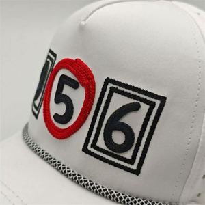 Casquettes Trucker Snapback Homme à Cinq Panneaux, Séchage Rapide, Imperméables, Broderie Laser-Cut et Points de Chaînette, Idéales pour l'Extérieur - Product Image 5