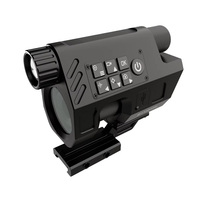 TYPHON Digital Air Google Goggles Kit d'anneaux d'espionnage avec 200m Pulsar GPNVG18 et jouet de portée à point rouge monté pour la conduite et la visore