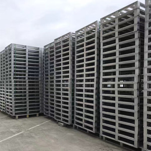 <span class=keywords><strong>Pallet</strong></span> nhôm cho phòng sạch sử dụng tính năng có thể gập lại kim loại làm bằng kim loại 1500kg Khả năng chịu tải Stackable kim loại <span class=keywords><strong>Pallet</strong></span> chống ăn mòn - Product Image 6